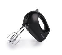 Progress EK5901P Electric Hand Mixer - Handheld Baking Whisk, 5 Speed Settings to Adjust Consistency, 2 Stainless Steel Mixing Beaters, Eject Function for Easy Cleaning, 250W, Black