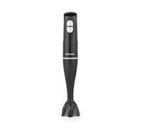 Progress EK6215 Hand Blender - Turbo Function, Stainless Steel Blade, Detachable Design, Easy Clean, Compact, Lightweight, One Button Operation, Soups, Sauces, Baby Food Blender, 200 W, Black