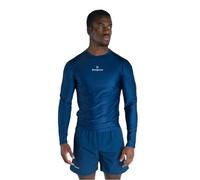 Progress Jiu Jitsu Academy Long Sleeve Rashguard | Comfortable & Durable BJJ Rash Guard | Flexible Rash Guard for Grappling, Navy, XL