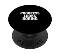 Progress Looks Boring Entrepreneur Reality PopSockets Adhesive PopGrip