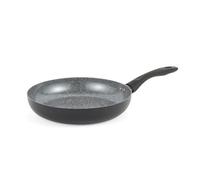 PROGRESS Marble Ceramic 28cm Frying Pan - Non-Stick Omelette/Egg Pan with Metallic Marble Ceramic Coating, Induction Hob Suitable, Lightweight Pressed Aluminium Cookware, PFAS-Free, Oil-Free Cooking
