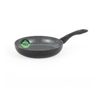 PROGRESS BW12902EU7 Marble Ceramic 24 cm Frying Pan - Non-Stick Omelette/Egg Pan with Metallic Marble Ceramic Coating, Induction Hob Suitable, Lightweight Pressed Aluminium Cookware, PFAS-Free