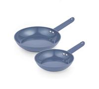 Progress Mellow Frying Pan Set, 20/24 cm, Induction Hob Compatible | 2-piece frying pan set, 20 cm & 24 cm sizes, suitable for everyday cooking, induction hob pan set, stir fry and family meals