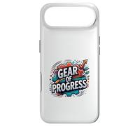 Progress Mindset Innovation Gear Motivation Graphic Case for iPhone Air