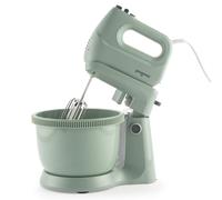 Progress Neutrals 2?in?1 Stand & Hand Mixer 300W 5-Speed Turbo w/ Bowl Green