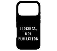 Progress not perfection Motivating Statement Inspiring Case for iPhone 17 Pro