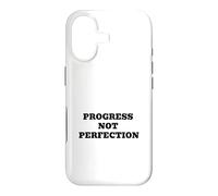 Progress Not Perfection - Motivational Growth Mindset Quote Case for iPhone 17