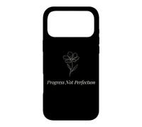 Progress Not Perfection Motivational Self Love Quote Case for iPhone 17 Pro Max