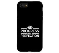 Progress Not Perfection Motivational Typography Case for iPhone SE (2020) / 7/8