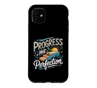 Progress Not Perfection Substance Abuse Counselor Recovery Case for iPhone 11