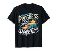 Progress Not Perfection Substance Abuse Counselor Recovery T-Shirt