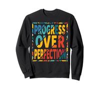 Progress Over Perfection Back to School Teachers Student Kid Sweatshirt