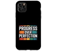 Progress Over Perfection Inspirational Case for iPhone 11 Pro Max