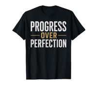 Progress Over Perfection Motivation T-Shirt
