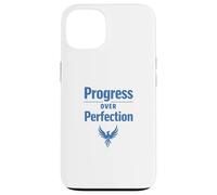Progress Over Perfection Motivational Case for iPhone 13