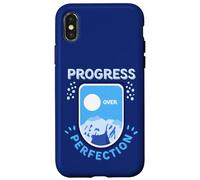 Progress Over Perfection Motivational Case for iPhone X/XS