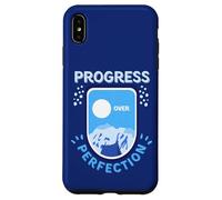 Progress Over Perfection Motivational Case for iPhone XS Max