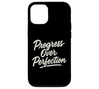 Progress Over Perfection Motivational Self-Improvement Case for iPhone 12/12 Pro