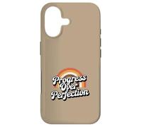 Progress Over Perfection Retro Motivational Unisex Case for iPhone 17