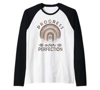 Progress Over Perfection Shirt Special Ed Teacher Team SPED Raglan Baseball Tee