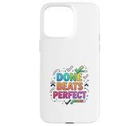 Progress Over Perfection Success Growth Mindset Case for iPhone 15 Pro Max