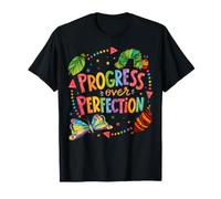 Progress Over Perfection Teacher T-Shirt