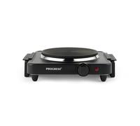Progress Single Electric Hot Plate, 1500W Tabletop Hob With Variable Heat
