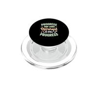 Progress That Looks Different Is Still Progress SpEd Teacher PopSockets PopGrip for MagSafe