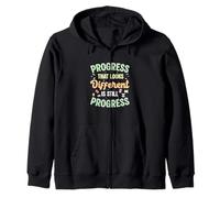 Progress That Looks Different Is Still Progress SpEd Teacher Zip Hoodie