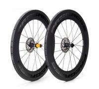 PROGRESS Wheel set for tubular tire SPACE DISC 12X100/12X142 CAMPAGNOLO