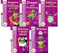 Progress with Oxford Series Collection 5 Books Set (Age 4-5) (Key Stage 1)