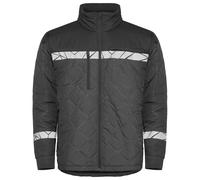 Progression Quilted Lightweight Padded Jacket Projob Grey M
