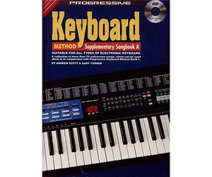 Progressive: Electronic Keyboard Method - Supplementary Songbook A (Book/CD) - Sheet Music, CD