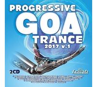 PROGRESSIVE GOA TRANCE 2017 VOL.1 2 CD NEW