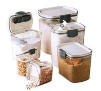 Progressive International PKS-1SET Prepworks by Progressive ProKeeper 6 Piece Set, Plastic, White