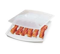 Progressive International Prep Solutions Microwavable Bacon Grill, White, 1 Piece