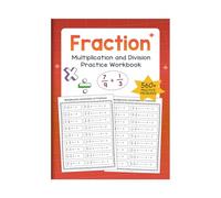 Progressive Math Exercises Practice Book for Students Multiplication Division Skills Development Tear Resistant Pages Math Workbook Multiplication Division