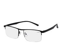 Progressive Multifocus Computer Reading Glasses Blue Light Blocking Titanium Alloy Bendable Multifocal Readers Multi Focus No Line Eyeglasses Eyewear Anti Glare Eye Strain Ultralight for Men and Women