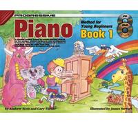 Progressive Piano Method for Young Beginners-Bk 1 : With Poster & Keyboard Stickers