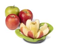 Progressive Prepworks by Wedge and Pop Apple and Pear Slicer, 8 Slices, Attached Safety Cover Protect Fingers while In-Use and Blades while in Storage
