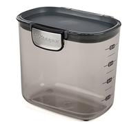 Progressive ProKeeper International Clear Plastic Airtight Food Baker's Kitchen Storage Organization Container Canister Set with Magnetic Accessories (Coffee 2-Quart)
