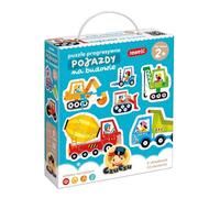Progressive Puzzle Construction Vehicles Mieredu Puzzle Top