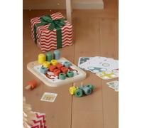 Progressive Screwing Board in FSC® Wood red