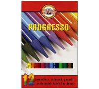 KOH-I-NOOR Progresso Woodless Coloured Pencils - Set of 24