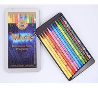 PROGRESSO Magic Pencil Set Multicolored Crayon Woodless KOH-I-NOOR 8774 8772