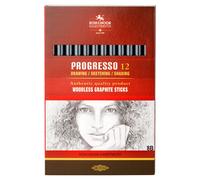 KOH-I-NOOR Progresso 8B Woodless Graphite Pencil (Box of 12)