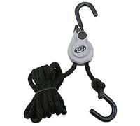 Progrip 402400 XRT Rope Lock Tie Down w/Pushbutton Release for Cargo Transport and Control: 8' x 1/4" (Pack of 1), Black