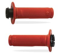 Pro Grip 709 Lock On Motocross MX Bike Grips With 6 Cams Red