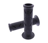 Progrip 717 Double Density Handlebar Grips Black Carbon Open End