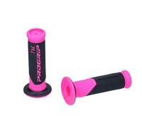 Progrip 732 Double Density Road Grips Handlebar Grips Black/Neon Pink